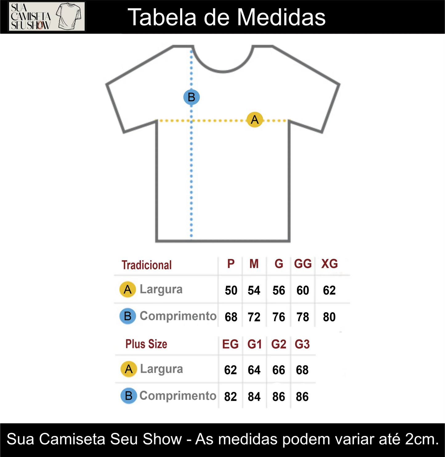 Camiseta Shakira Tour 2025 Brasil em Algodão Premium .30 Penteado - 01