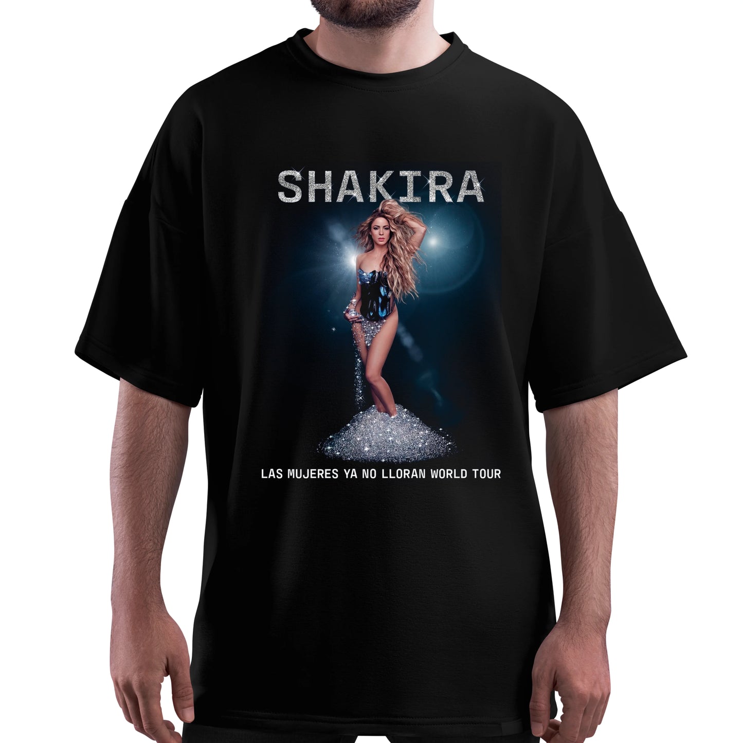 Frete Grátis - Camiseta Shakira Tour 2025 Brasil em Algodão Premium .30 Penteado - 10