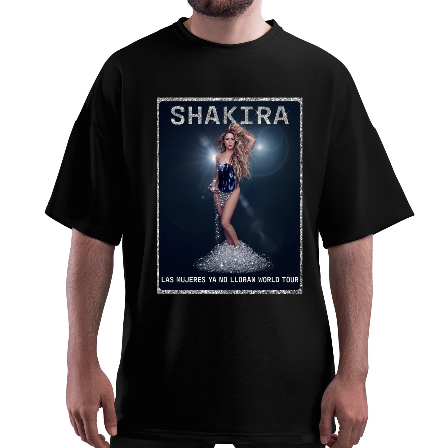 Camiseta Shakira Tour 2025 Brasil em Algodão Premium .30 Penteado - 11