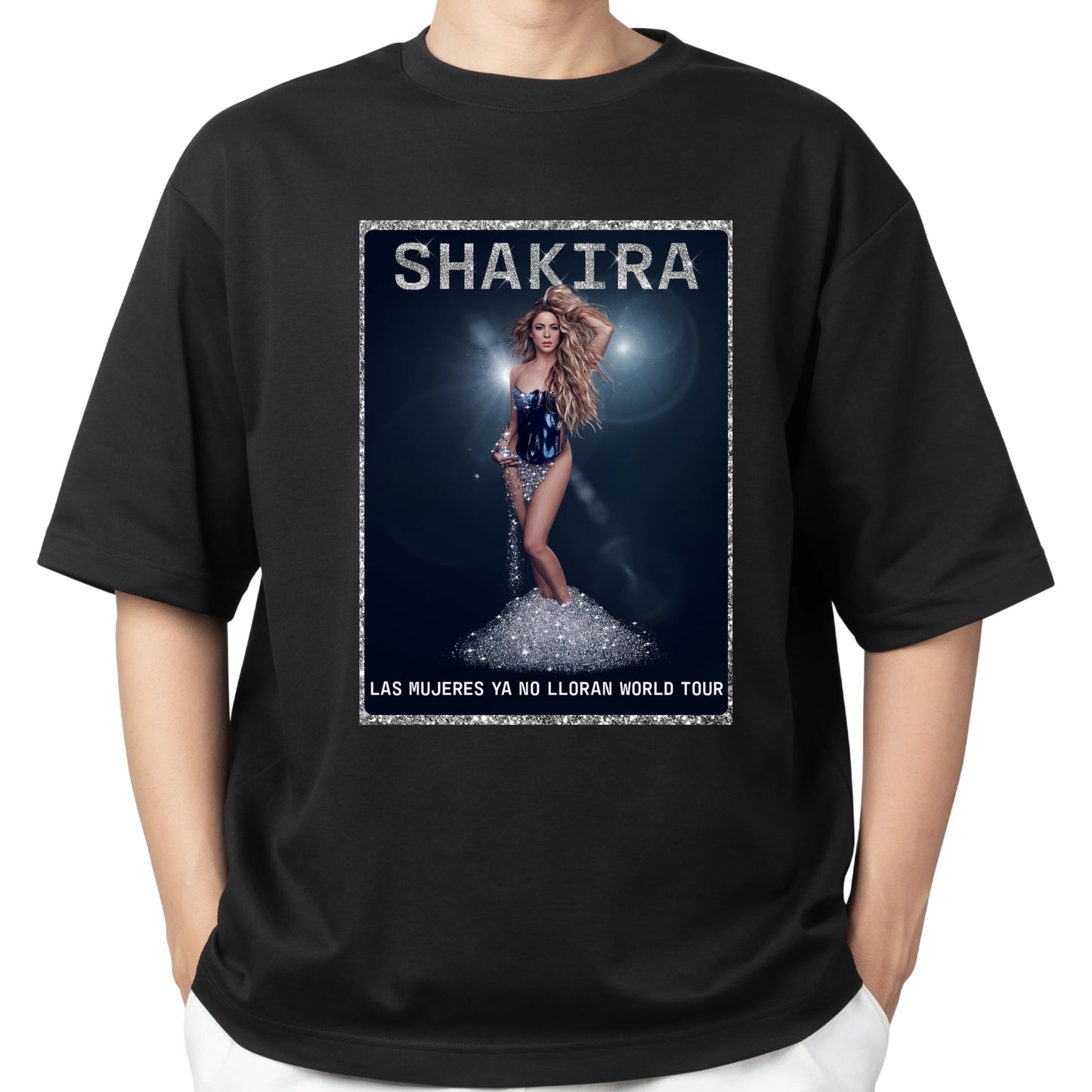 Camiseta Shakira Tour 2025 Brasil em Algodão Premium .30 Penteado - 11