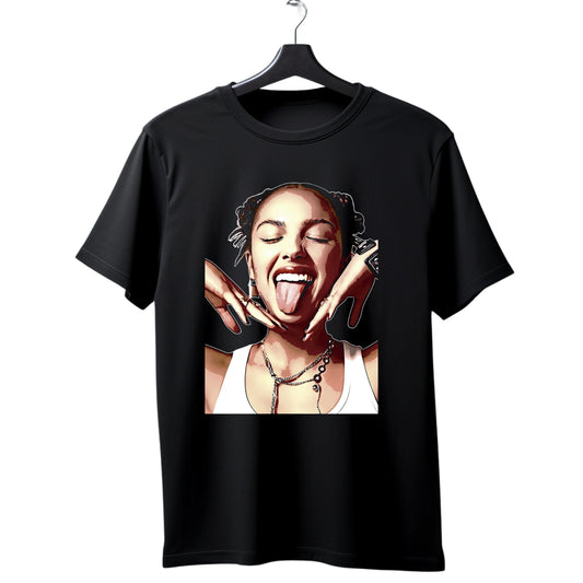 Frete Grátis - Camiseta Olivia Rodrigo em Algodão Premium .30 Penteado - 09