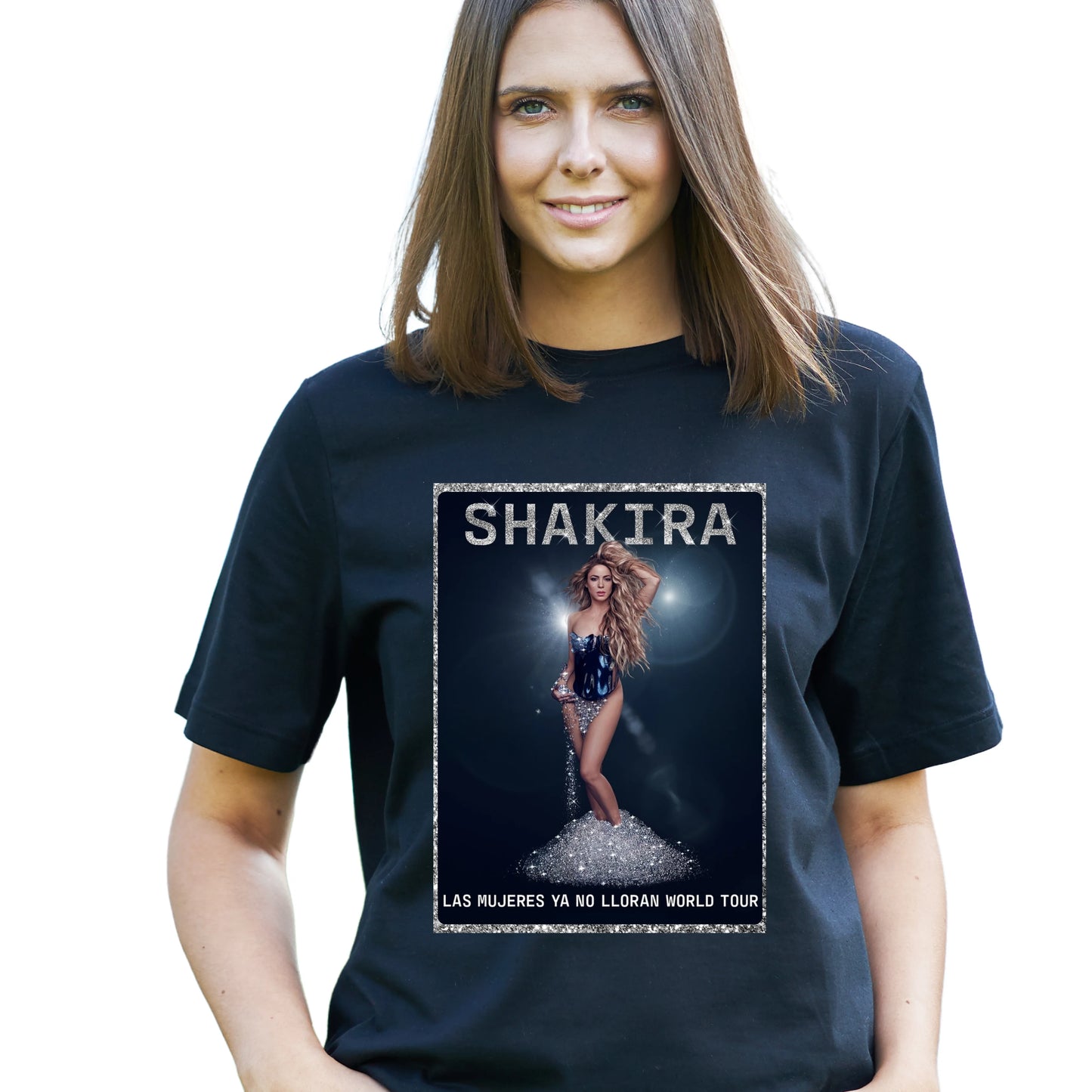 Camiseta Shakira Tour 2025 Brasil em Algodão Premium .30 Penteado - 11