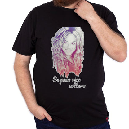 Camiseta Shakira Tour 2025 Brasil em Algodão Premium .30 Penteado - 08