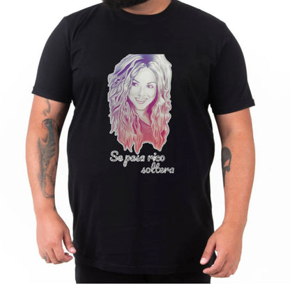 Camiseta Shakira Tour 2025 Brasil em Algodão Premium .30 Penteado - 08