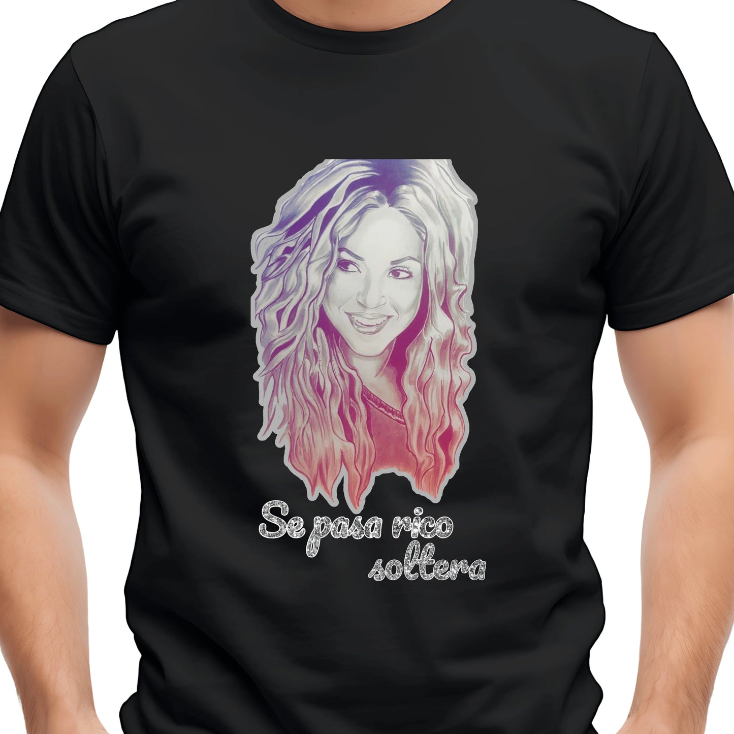 Camiseta Shakira Tour 2025 Brasil em Algodão Premium .30 Penteado - 08