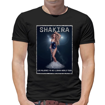 Camiseta Shakira Tour 2025 Brasil em Algodão Premium .30 Penteado - 11