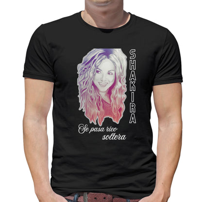 Camiseta Shakira Tour 2025 Brasil em Algodão Premium .30 Penteado - 02
