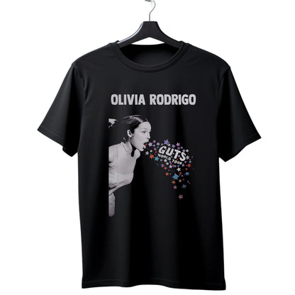 Frete Grátis - Camiseta Olivia Rodrigo em Algodão Premium .30 Penteado - 06