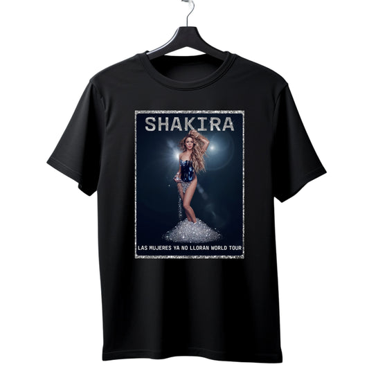 Camiseta Shakira Tour 2025 Brasil em Algodão Premium .30 Penteado - 11