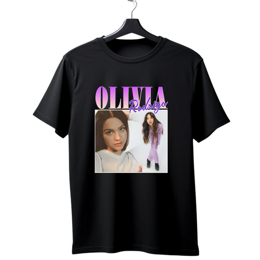 Camiseta Olivia Rodrigo em Algodão Premium .30 Penteado - 02